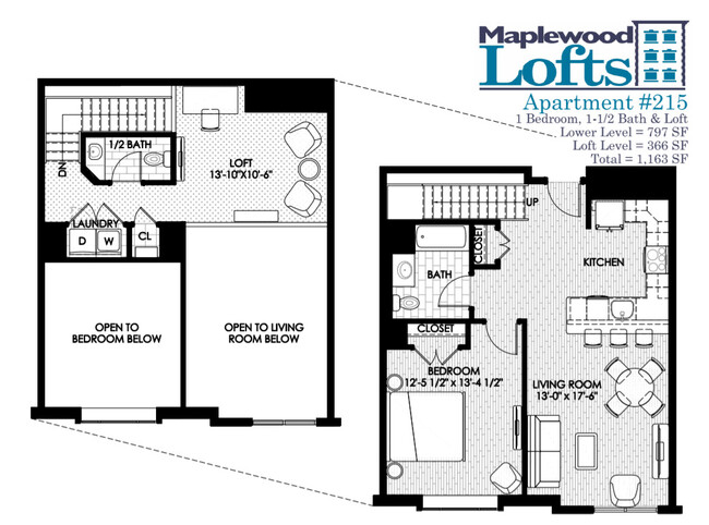 Floorplan - Maplewood Lofts