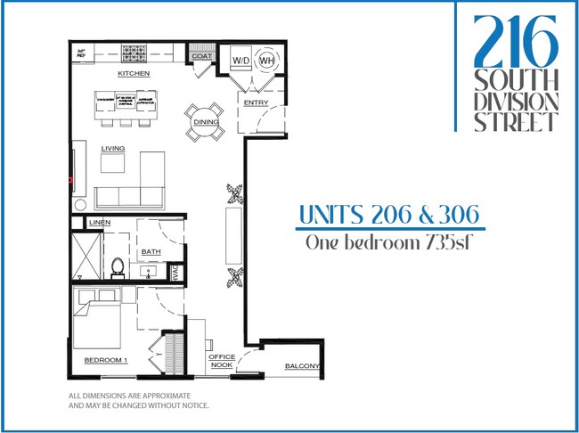 Floorplan - 216 S Division St