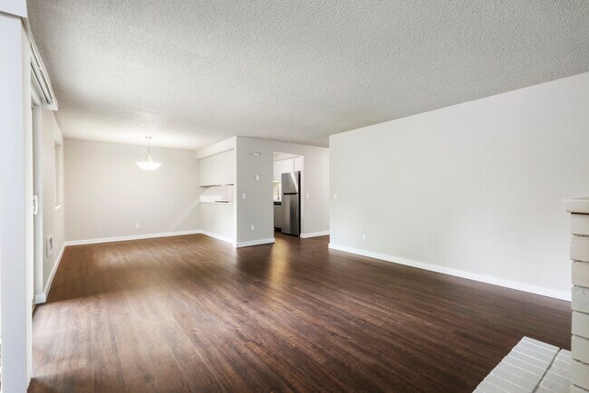 Living Room/Dining Room/Kitchen - Woodridge Apartments