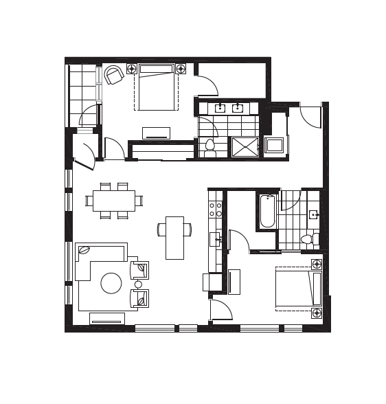 Floorplan - SECOND AND SECOND