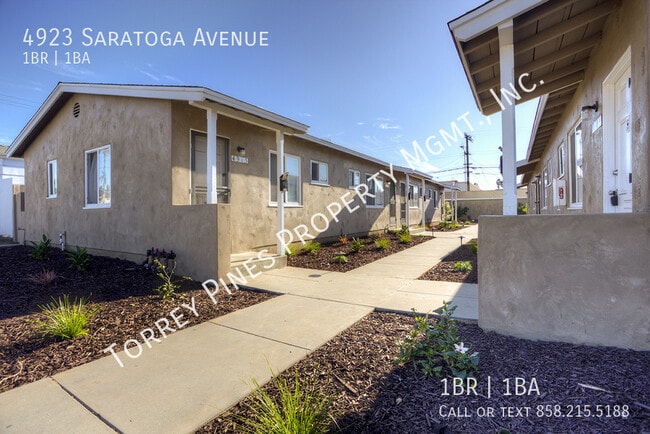 Ocean Beach: Cottage Style One Bedroom Apa... - 4923 Saratoga Ave San ...