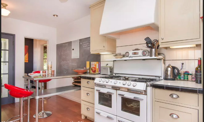 Kitchen w/ range/oven from the 50's - 2528 Panorama Ter