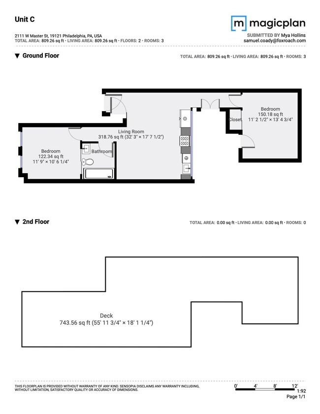 Floorplan - 2115 Master