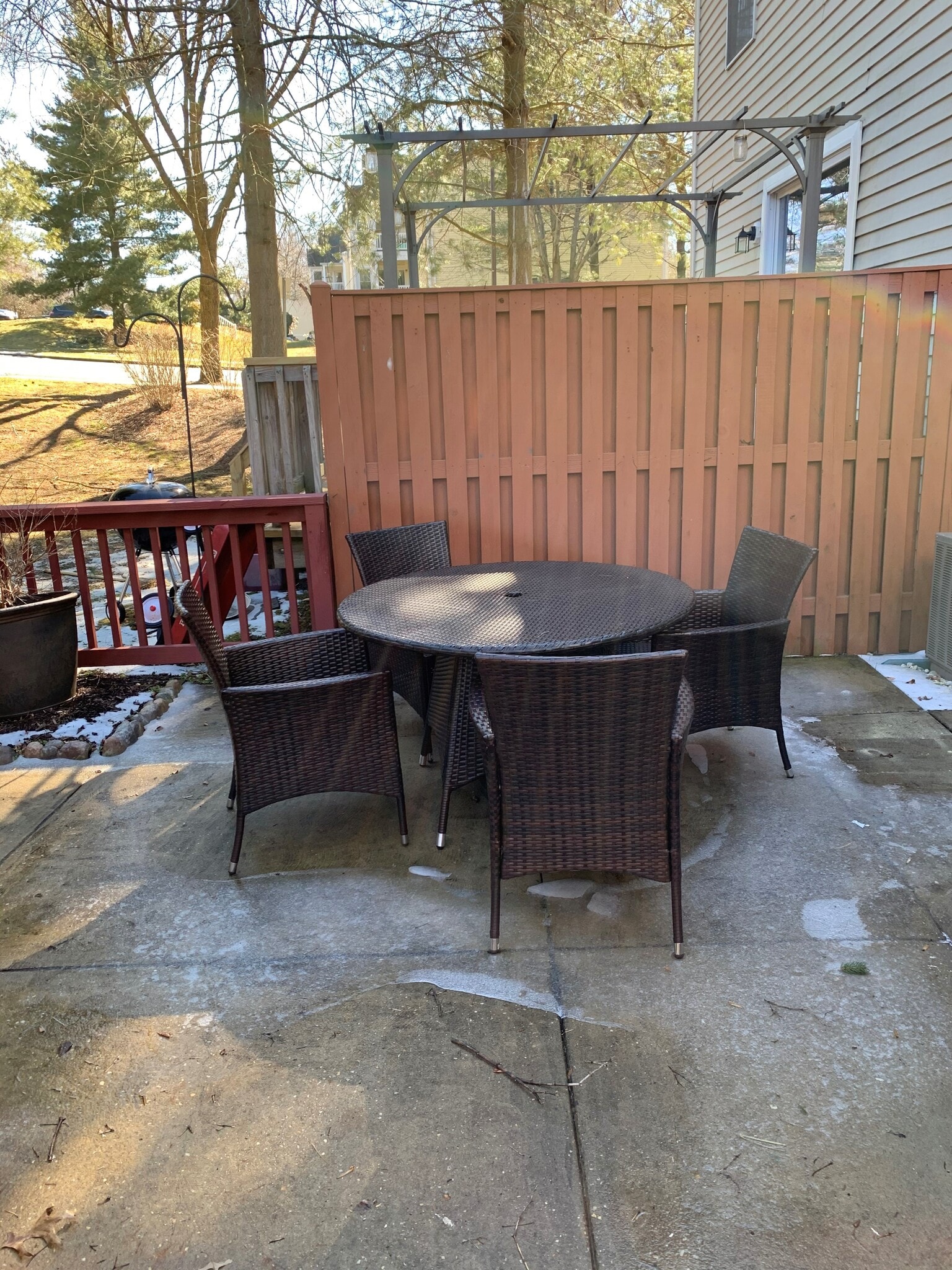 Rear patio - 1269 Seminole Dr