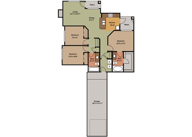 Floorplan - Canyon Springs