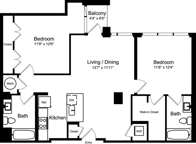 Floorplan - 455 Eye Street