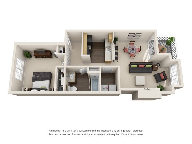 Floorplan - Aspire Apartments at Mountlake Terrace