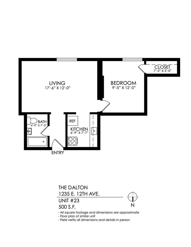 Floorplan - The Dalton