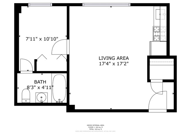 Floorplan - studio O - Solitaire 7