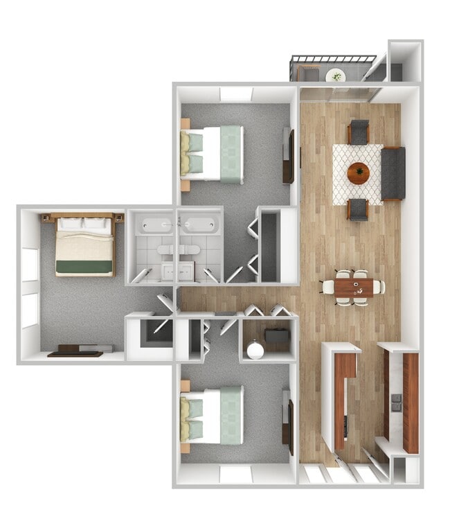 Floorplan - Faris Residences Georgetown