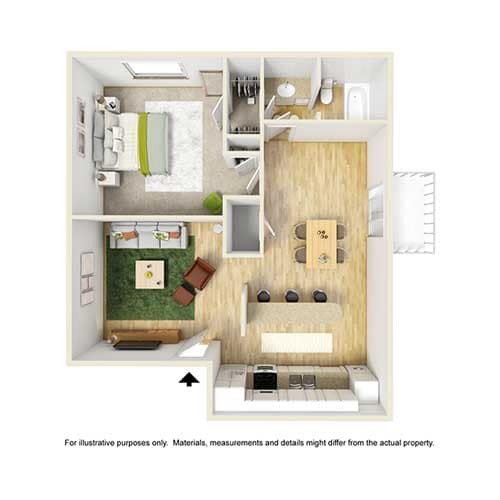 Floorplan - The Place at Galleria