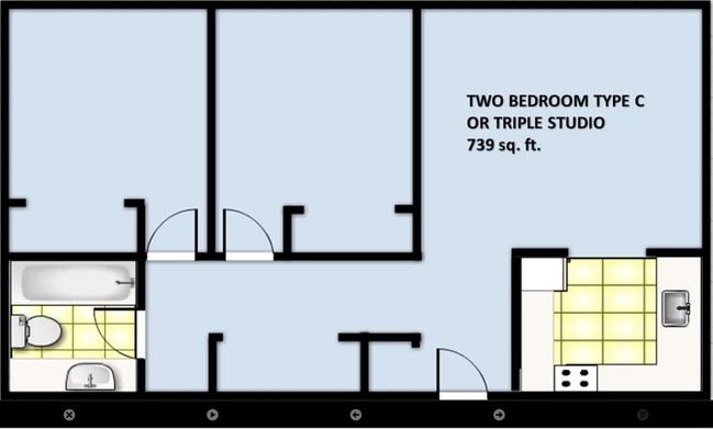 Type C - Howard Plaza Towers