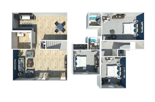 Floorplan - Townhomes at Pleasant Hill