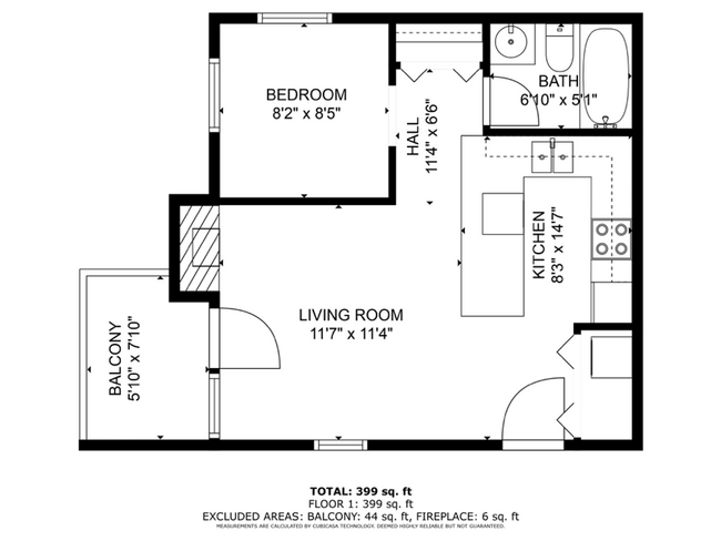 Building Photo - Pre Lease: Top floor One Bed One Bath Cond...