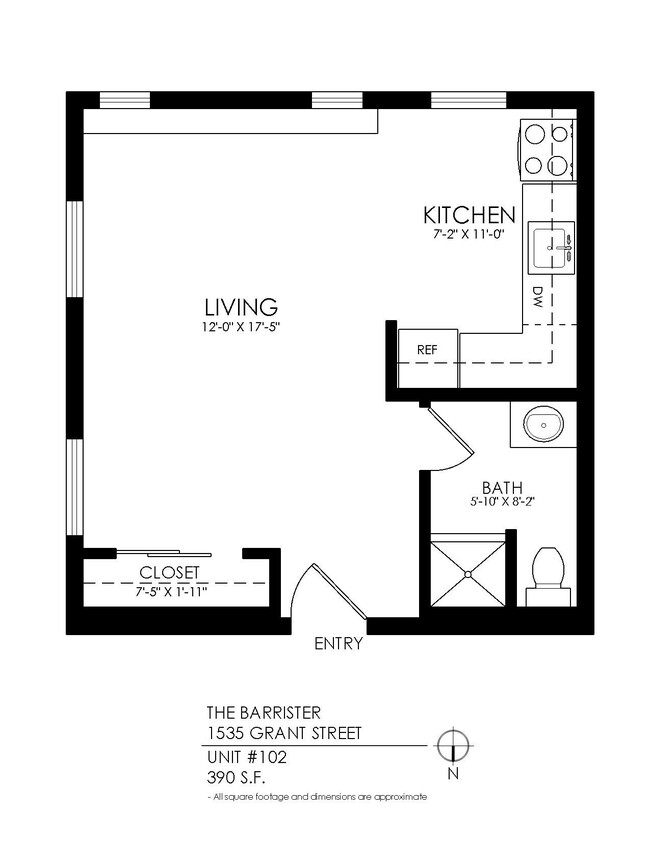 Floorplan - The Barrister