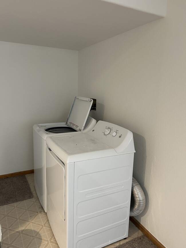 Washer and Drayer in basement - 748 Eaton Cir