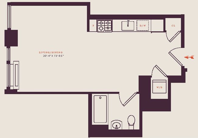 Floorplan - The Nathaniel