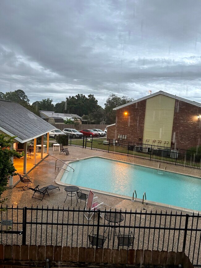 View from upstairs balcony - 101 Wilbourn Blvd