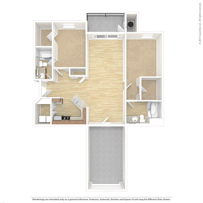 Floorplan - Andante Apartments