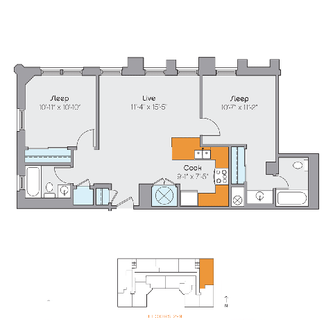 Floorplan - Clyde Manor