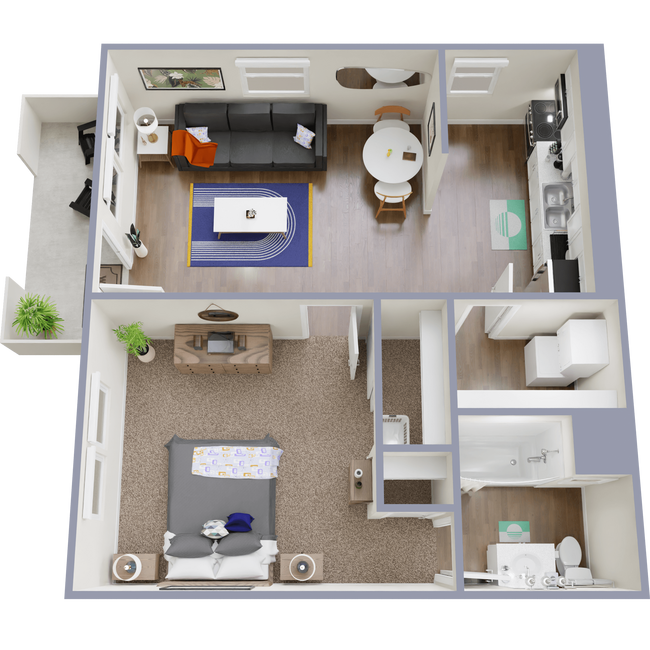 Floorplan - The Julep & Julep Flats