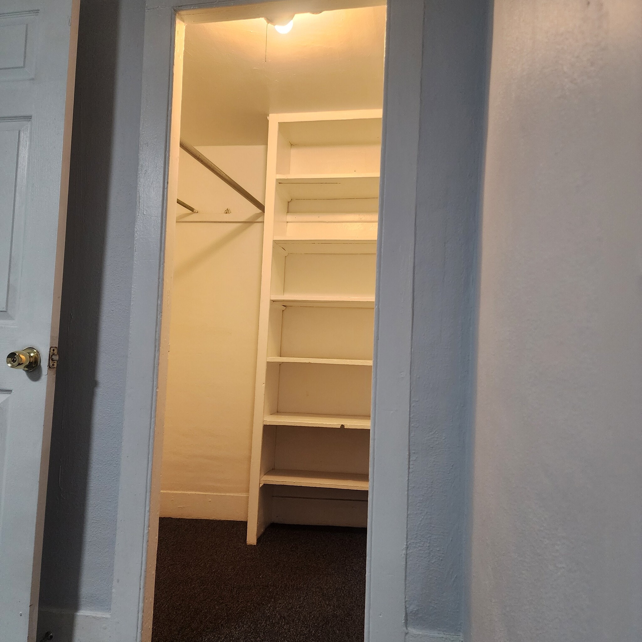 Walk-in closet in front bedroom - 396 Norton St