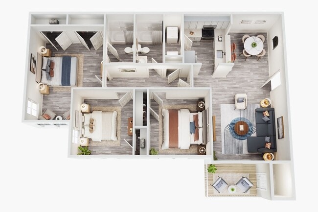 C1 - 3 Bed 2 Bath - Rise Sunridge