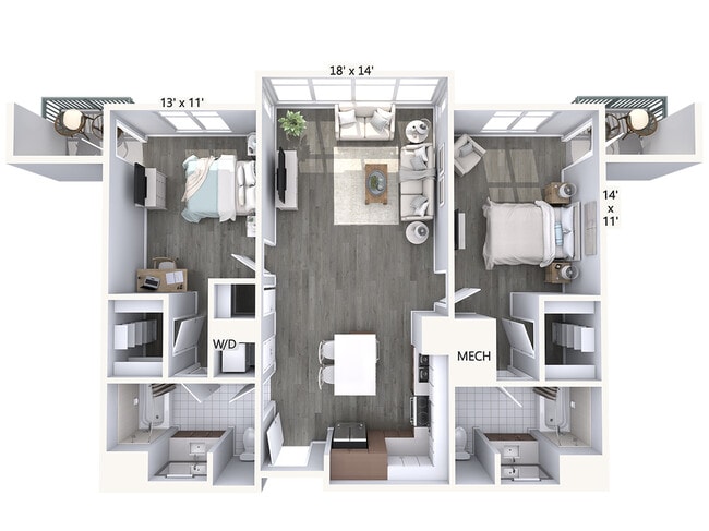 Floorplan - Avalon Towers on the Peninsula