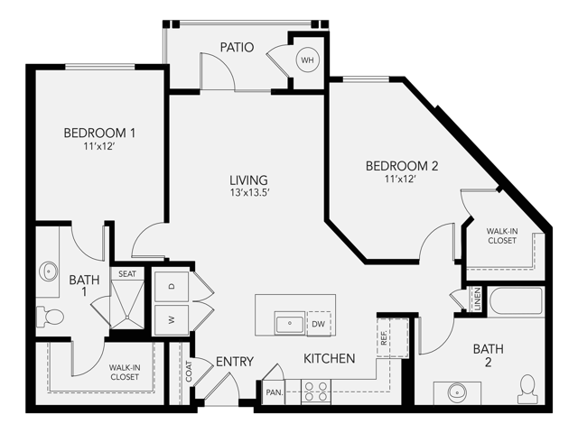 B3 ADA - Everleigh Cool Springs 55+ Active Adult Apartment Homes