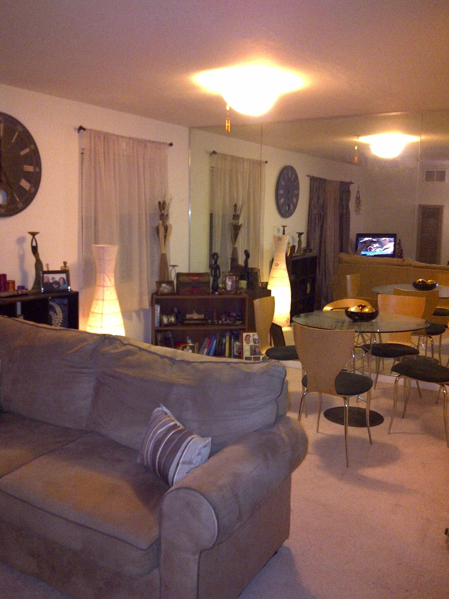 Previous tenant living room - 260 Perkins Street