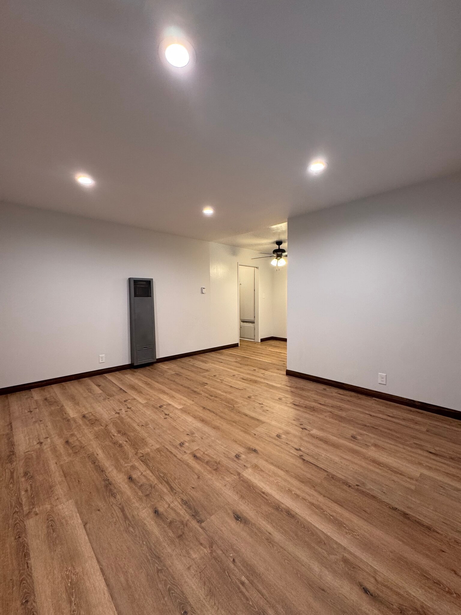 Flexible living/dining area. Big enough for work space. - 1016 Western Ave