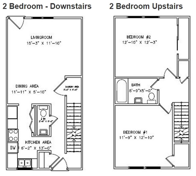 2BR/1BA - Azalea Gardens