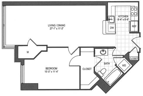Floorplan - The Prime at Arlington Courthouse