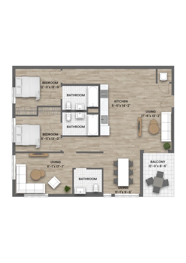 Floorplan - Inspire Echo Park