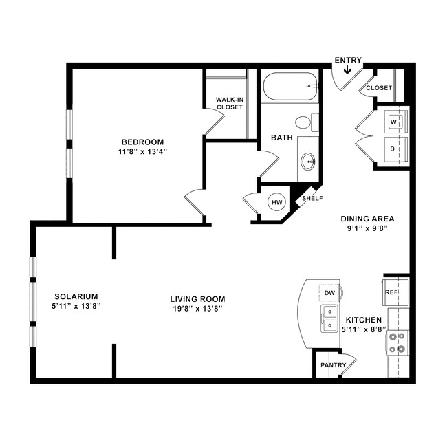 Floorplan - The Elms at Odenton