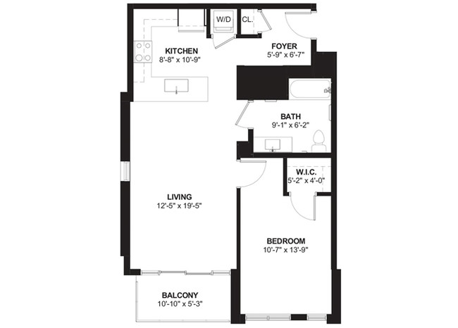 Floorplan - 1620 Central