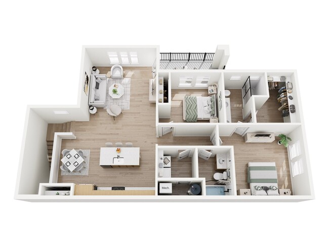 Floorplan - Bloom Rental Living