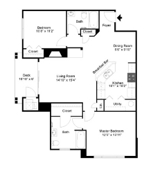 The Rivers Edge - Creekside at Meadowbrook Apartments