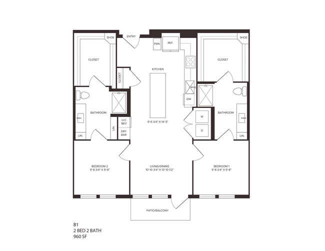 Floorplan - The Boheme