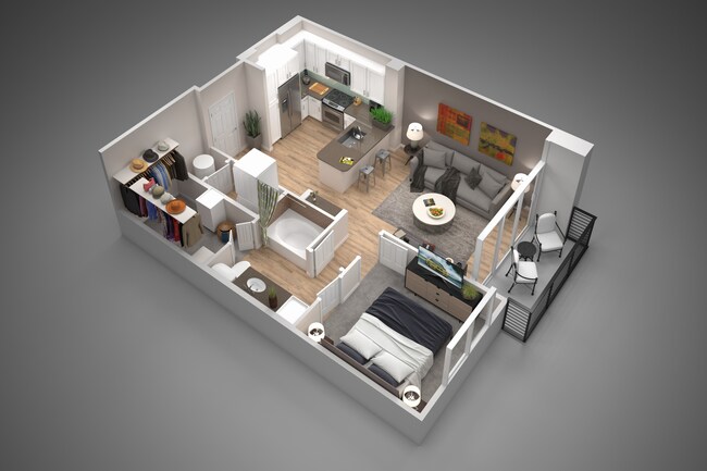 Floorplan - The Halsten at Chauncey Lane