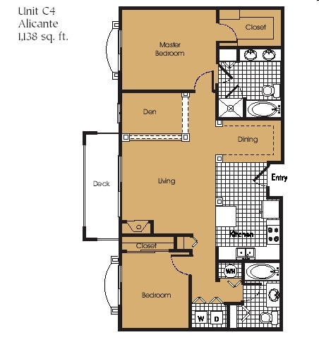 2BR/2BA - Vistoso Condominiums