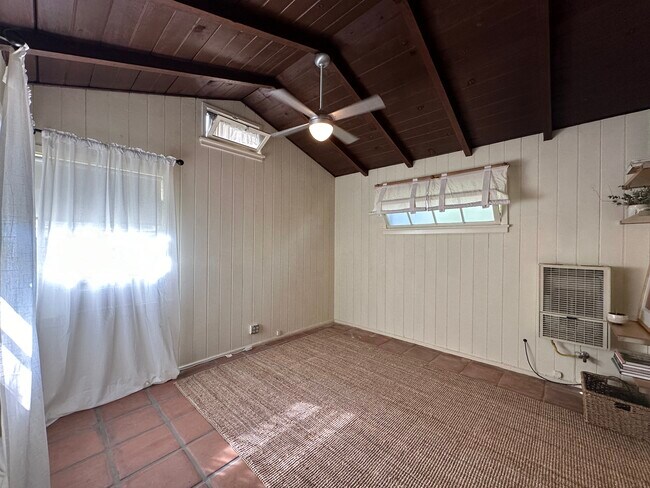 Main Room with A-Frame Roof - 810 N Las Palmas Ave