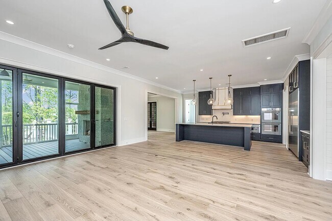 view of kitchen from living space - 3584 Henrietta Hartford Rd