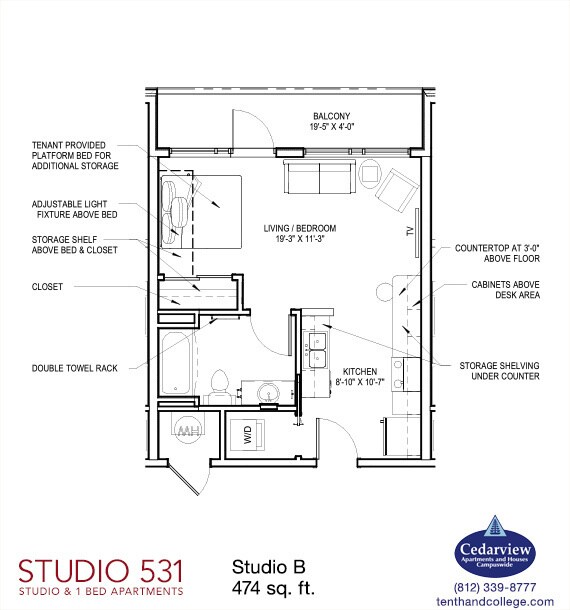 Interior Photo - Studio 531