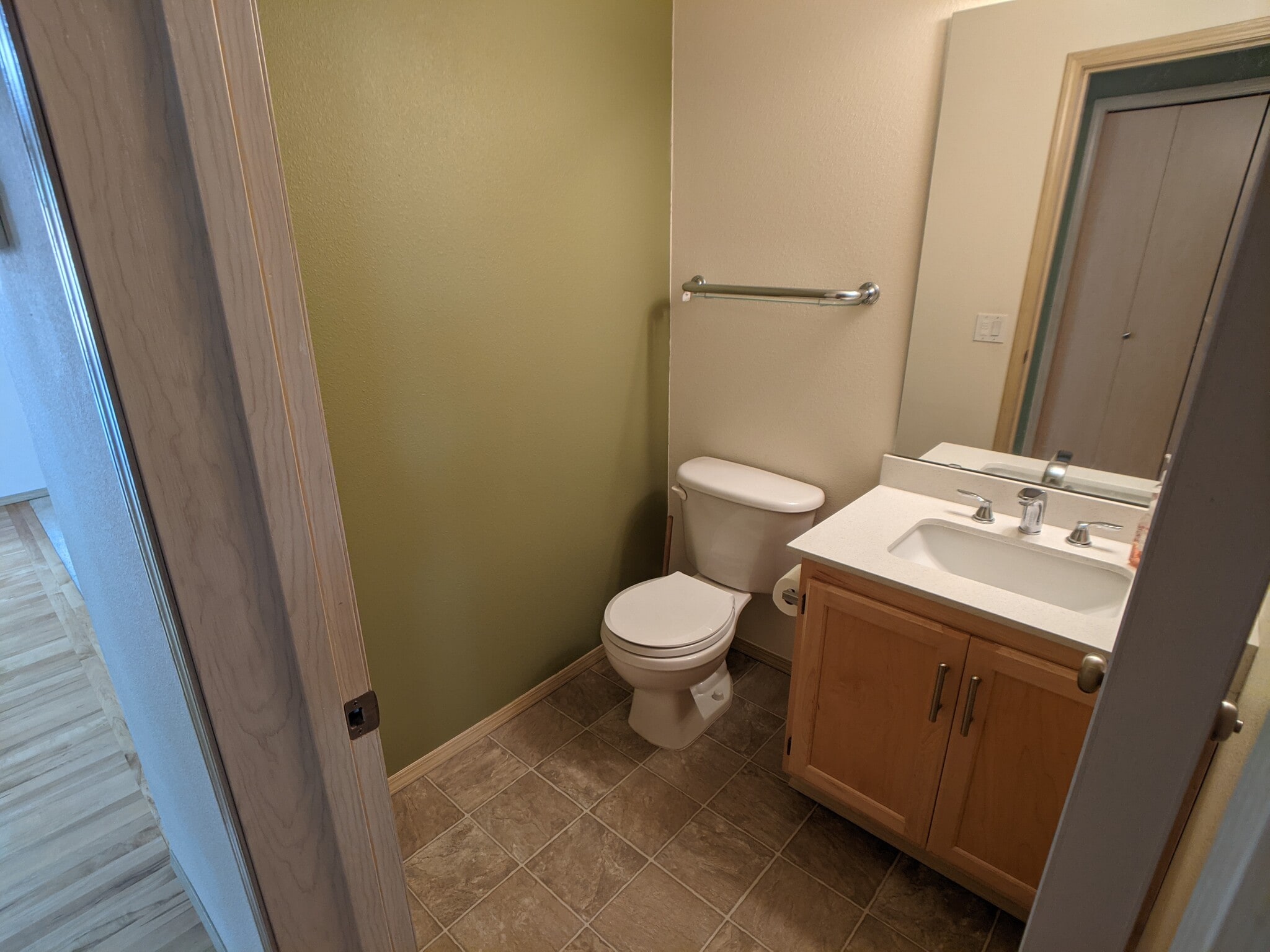 Powder room on the main floor - 1908 Dayton Ave NE