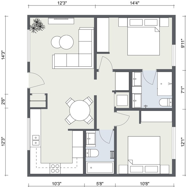 Floorplan - Vulcan Alley