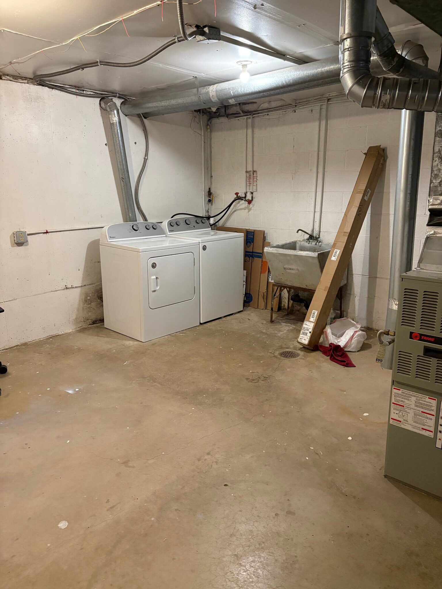 Basement storage plus W&D - 2721 N Madison St