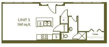 Floorplan - Eleventh Street Lofts