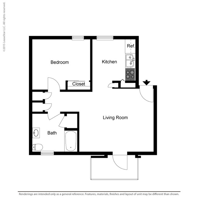 Floorplan - Harrisburg Square Apartments