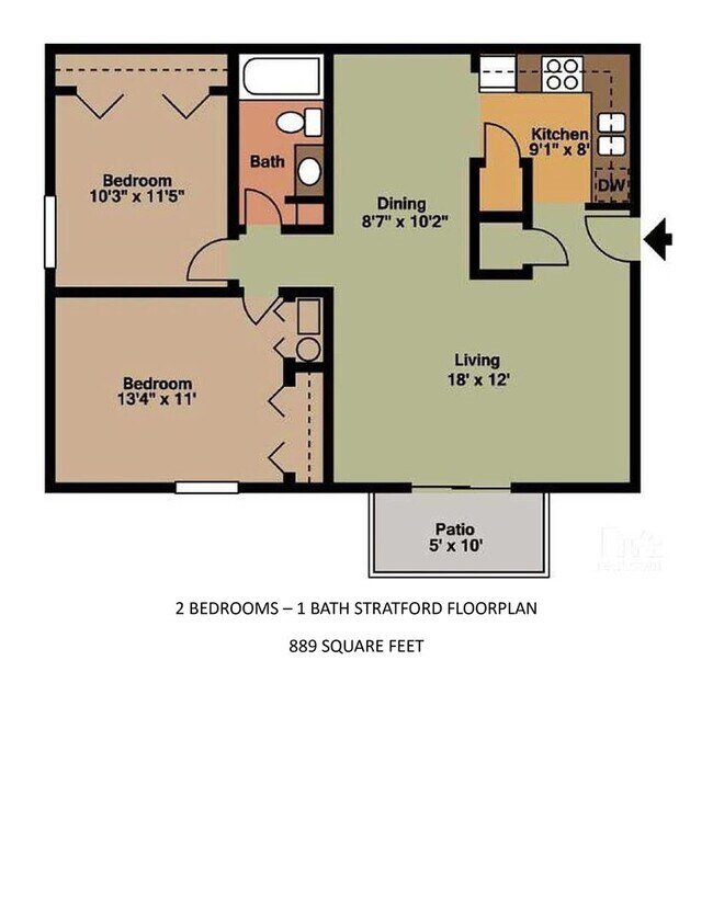Building Photo - Spacious 2-Bedroom Apartment for Rent in C...